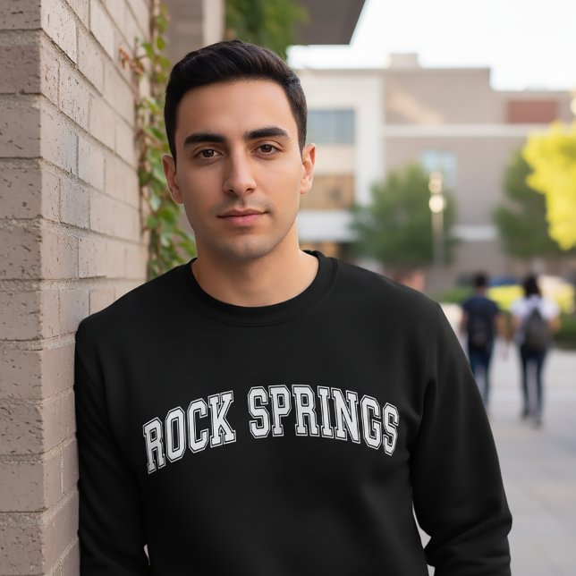 Sweatshirt ROCK SPRINGS Collège de style universitaire améric (Créateur téléchargé)