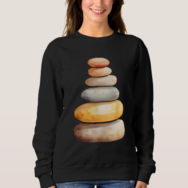 Sweatshirt Rock Stacker Rock Balancing Rock Stack Rock Stack  (Devant)