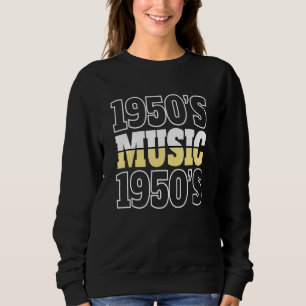 Sweatshirt Rockabilly années 50 Rock And Roll Soirée Chausset