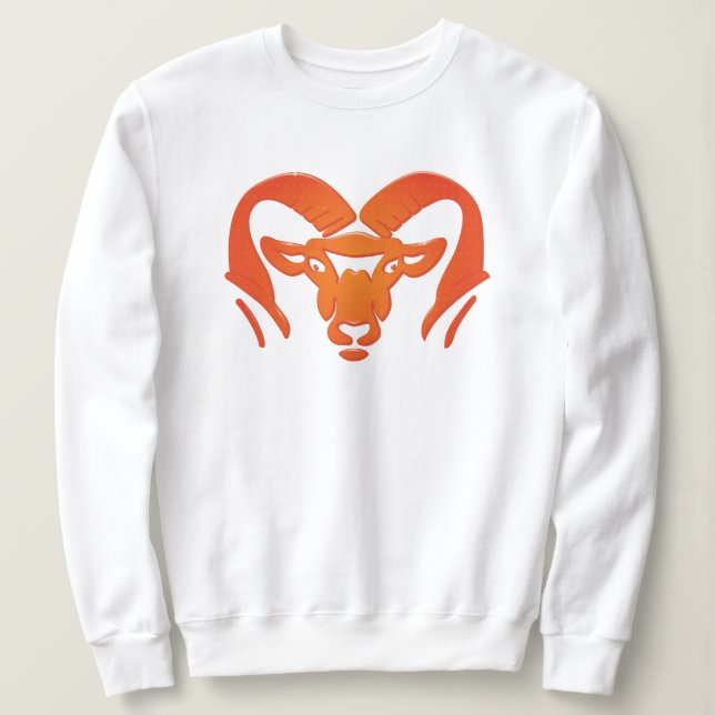 Sweatshirt Rockford Rams #4 (Design devant)