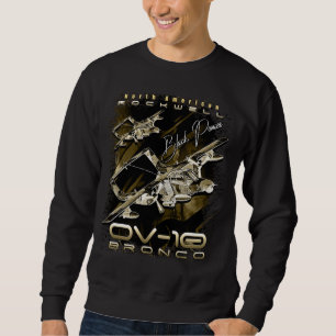 Sweatshirt Rockwell OV-10 Bronco Light Attack & Observation A