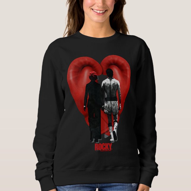 Sweatshirt Rocky Valentine's Day Love Wins (Devant)