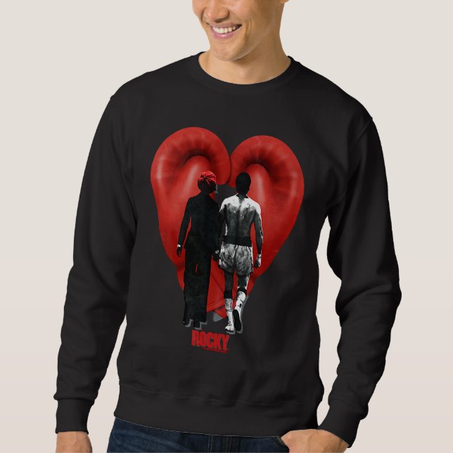 Sweatshirt Rocky Valentine's Day Love Wins (Devant)
