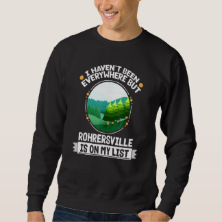 Sweatshirt Rohrersville est sur ma liste Nature   Extérieur A
