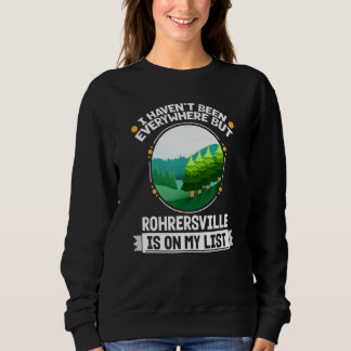 Sweatshirt Rohrersville est sur ma liste Nature   Extérieur A
