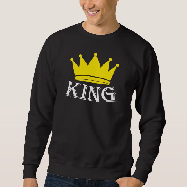 Sweatshirt Roi Couronne (Devant)