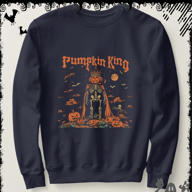 Sweatshirt Roi des citrouilles | ExDesigner | Halloween (Créateur téléchargé)