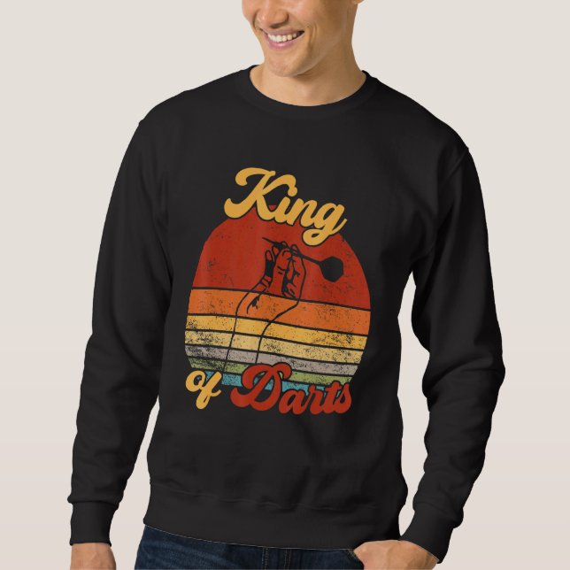 Sweatshirt Roi des fléchettes (Devant)