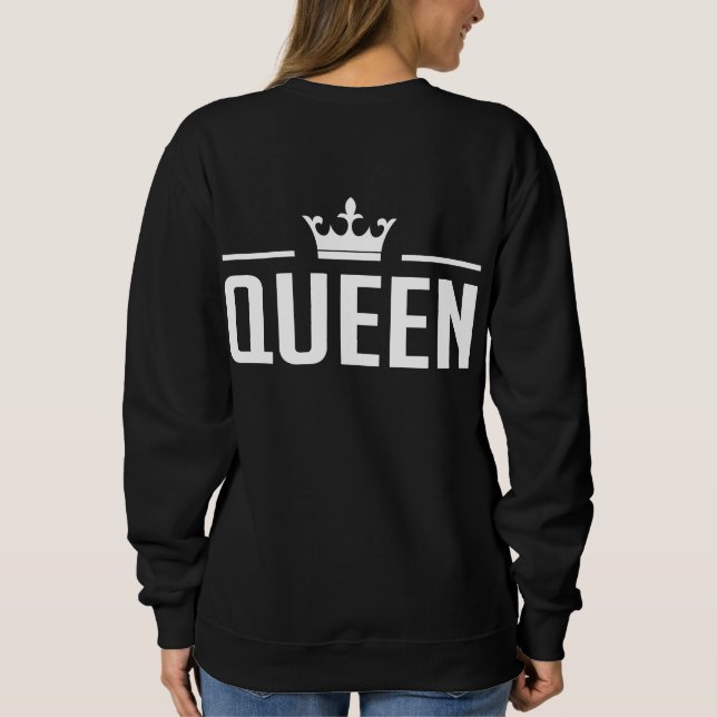 Sweatshirt Roi et reine (Dos)