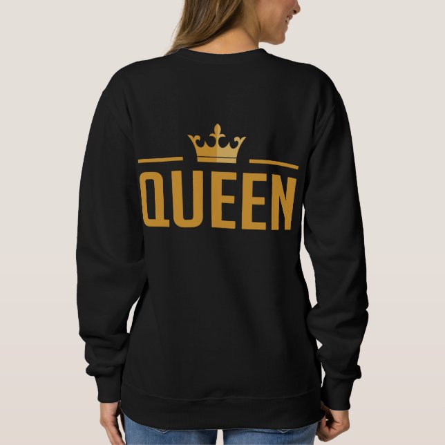 Sweatshirt Roi et reine 0 (Dos)