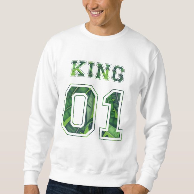 Sweatshirt Roi et reine 01 (Devant)