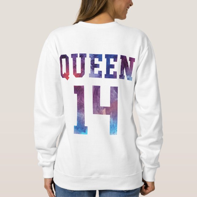 Sweatshirt Roi et reine 01 (Dos)