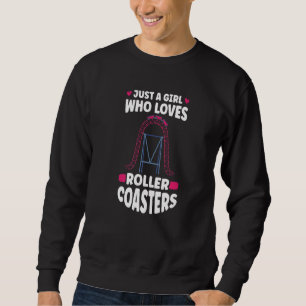 Sweatshirt Roller Dessous de verre Girl Amusement Park Roller