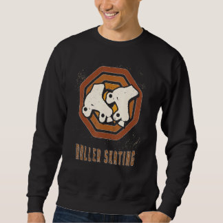 Sweatshirt Roller Skating Vintage Retro Classic Sport Love