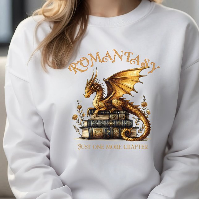 Sweatshirt Romantasy Dragon Books Juste un chapitre de plus (Créateur téléchargé)