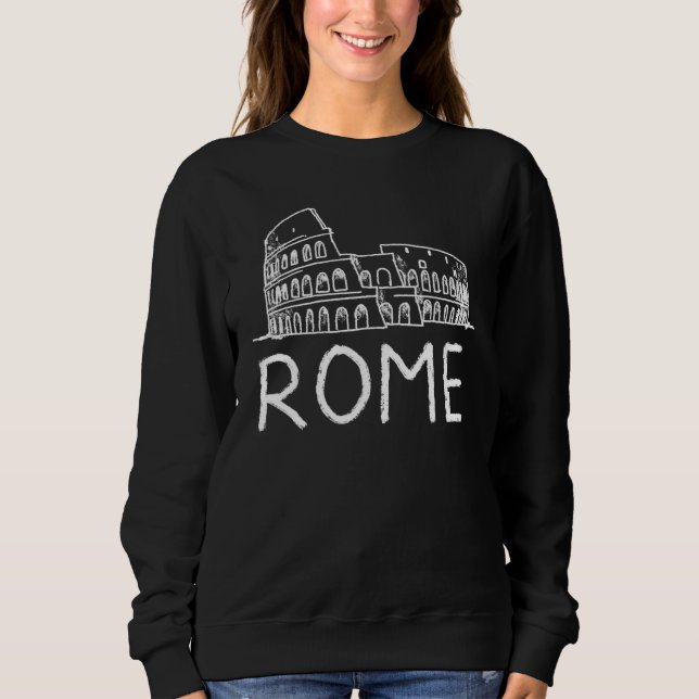 Sweatshirt Rome City Italie cadeau souvenir pour hommes femme (Devant)