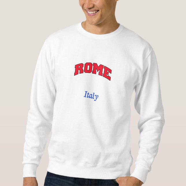 Sweatshirt Rome Italie (Devant)
