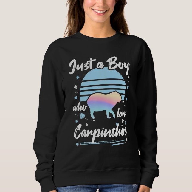 Sweatshirt Rongeur géant Capybara pour carpinchos 22 (Devant)