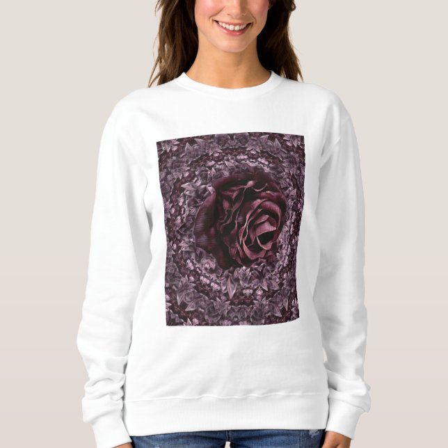 Sweatshirt Rosace Mandala  (Devant)