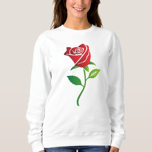Sweatshirt Rose (Devant)