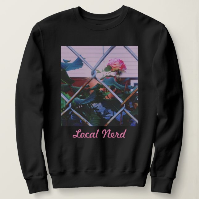 Sweatshirt rose de ballot local (Design devant)