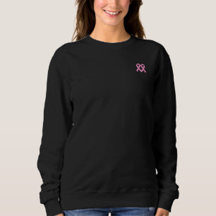 Sweatshirt rose de conscience de cancer du sein de