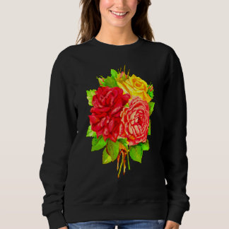 Sweatshirt Roses