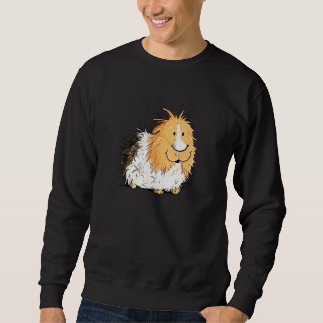 Sweatshirt Rosette Guinea Pig I Pet  Guinea Pig (Devant)