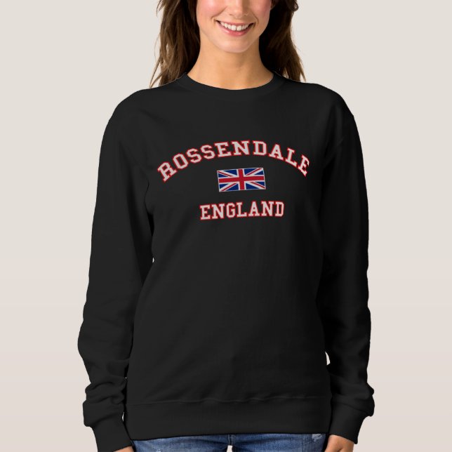 Sweatshirt ROSSENDALE British Flag Badge (Devant)