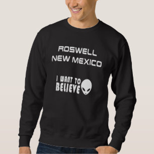 Sweatshirt Roswell Nouveau Mexique Souvenir Alien enlèvement