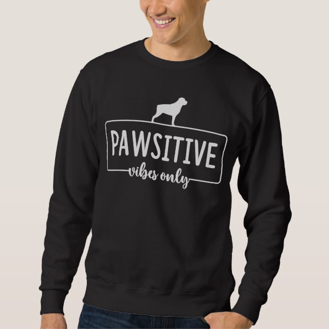 Sweatshirt Rottie Dog Rottweiler Maman Femmes Pawsitive (Devant)