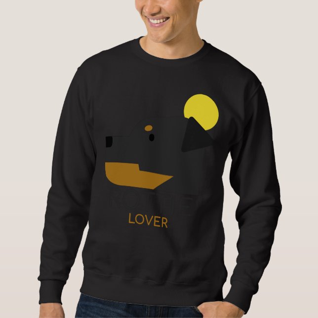 Sweatshirt Rottie Lover (Devant)