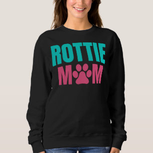 Sweatshirt Rottie Mom Rottweiler Chien Maman