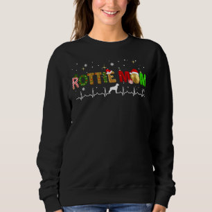 Sweatshirt Rottie Mom Rottweiler Propriétaire de l'amour de N