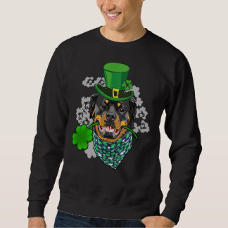 Sweatshirt Rottweiler 2020 Patrick S Day Pour Amoureux de les