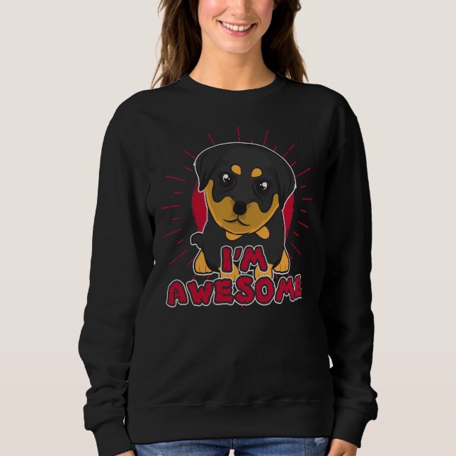 Sweatshirt Rottweiler 394 (Devant)