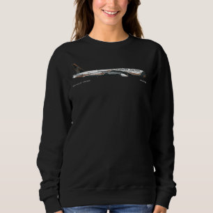 Sweatshirt Rottweiler Airlines Boeing 777 200er Premium Scoop