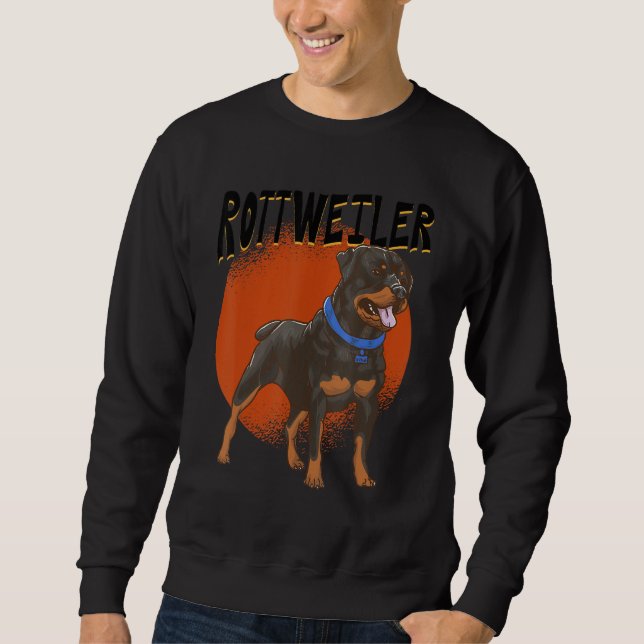 Sweatshirt Rottweiler - Dog Identification - Dogs Lover - Dog (Devant)