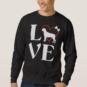 Sweatshirt Rottweiler Love Dogs For Women Rottie Mama