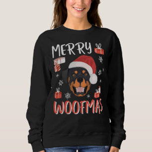 Sweatshirt Rottweiler Noël 14