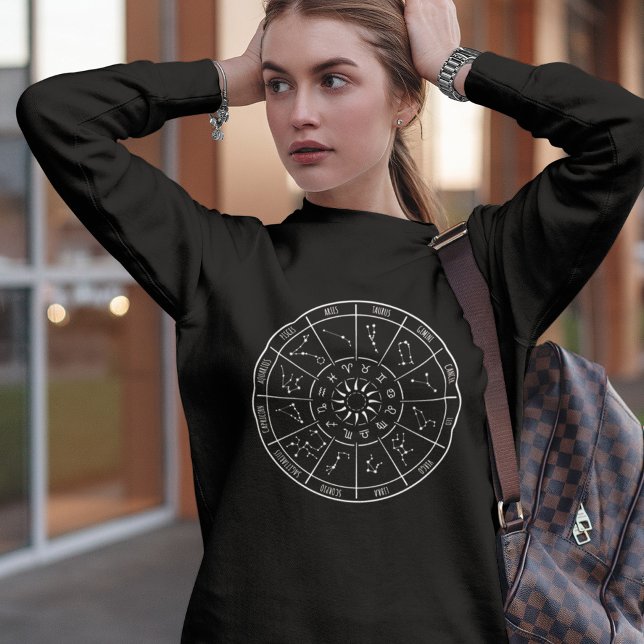 Sweatshirt Roue Calendrier Zodiac | Constellations astrologiq (Créateur téléchargé)