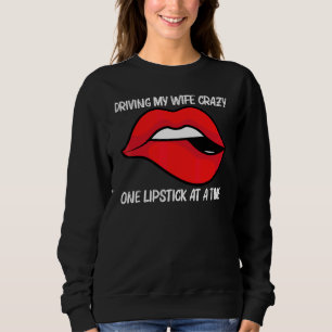Sweatshirt Rouge à lèvres cool pour hommes Papa Garçons Cosmé