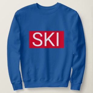 Sweatshirt Rouge Après Ski