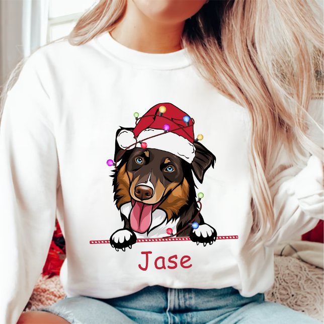 Sweatshirt Rough Collie Chien Personnalisé Animaux de compagn (Créateur téléchargé)
