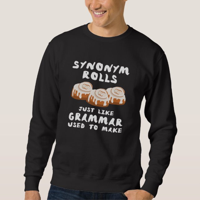Sweatshirt Rouleaux Synonyme (Devant)
