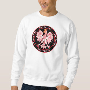 Sweatshirt Round Red Polish