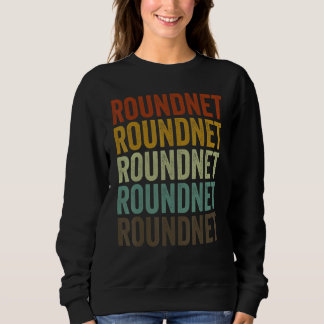 Sweatshirt Roundnet Sports Retro