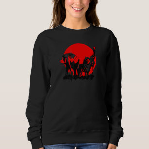 Sweatshirt Royaume animal de l'Afrique Lion Giraffe Et Elepha