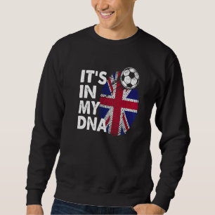 Sweatshirt Royaume-Uni Dans Mon Adn British Flag Team Uk
