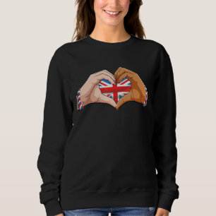 Sweatshirt Royaume-Uni Femmes Hommes Drapeau britannique patr